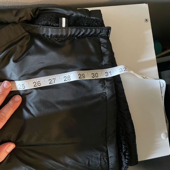 Black Geometric Men's Fleece lined pullover windbreaker 2XL - Picture 10 of 11